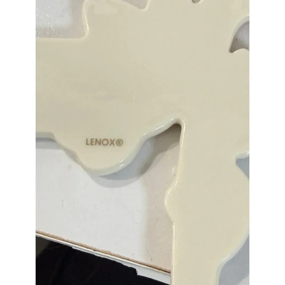 Lenox Mr. & Mrs. 2-pc porcelain candy cane ornament set